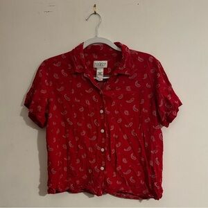 Short Sleeve Button Up Shirt